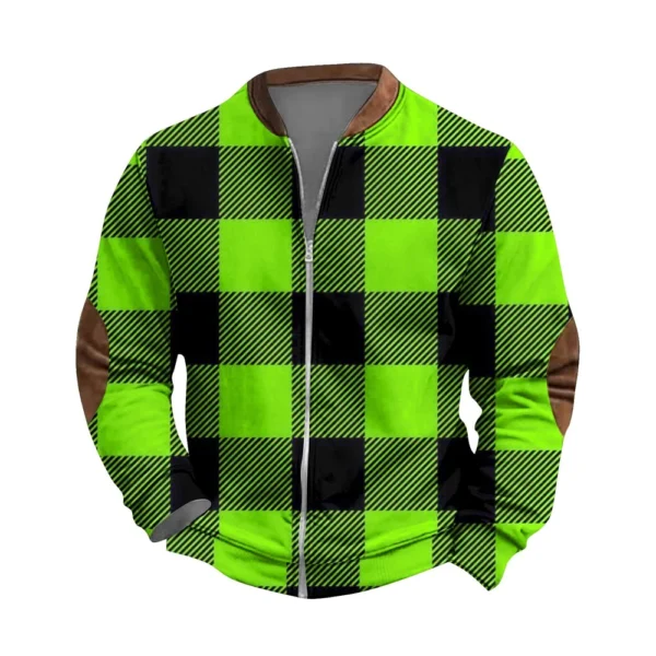 Men's Retro Casual Gradient Printed Sweatshirt - Image 17