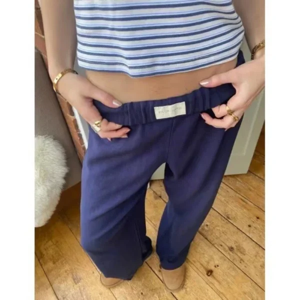 Women's Striped Wide Leg Pants Casual Pants - Image 11