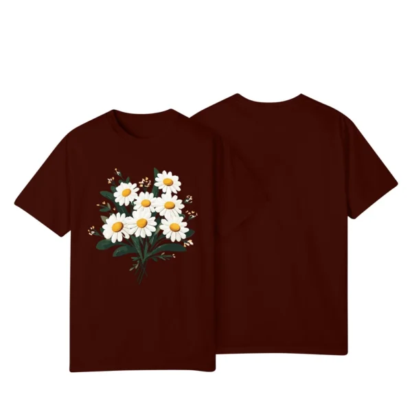 Women's Fashion Daily Casual Short Sleeved Round Neck Printed Loose T-Shirt - Image 28