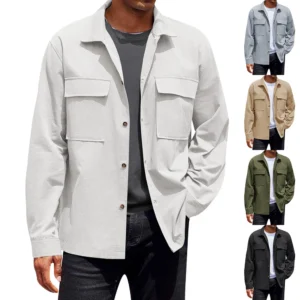 Men's Casual Camouflage Sports Sweatshirt Long Sleeve Zipper Hooded Jacket Coat