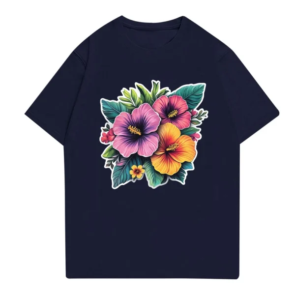 Men's Stand Collar Short Sleeve Shirt Loose Leisure Holiday Shirt Man - Image 23