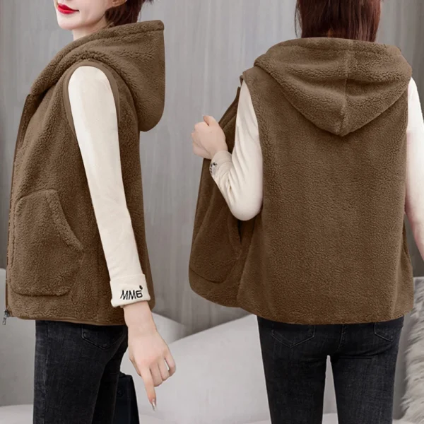 Women's Fall And Winter Temperament Double-Sided Coral Velvet Thickened And - Image 19