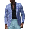 Unisex Winter Christmas Prints Suit Jackets Unisex Casual Fashion Button Jackets - Image 13