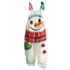 Women's Vintage Casual Print Loose Christmas Jumpsuit Shoulder Strap - Image 6