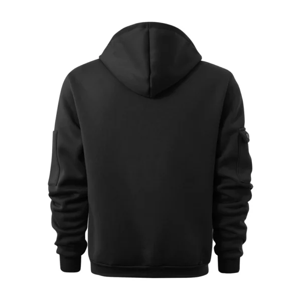 Men's Printed Sweatshirt Hoodie Zipper Arm Pocket Cardigan Men's Sports Large - Image 12