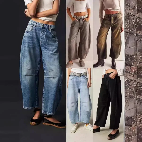 Casual Women's Stretch Loose Wide Leg Pants