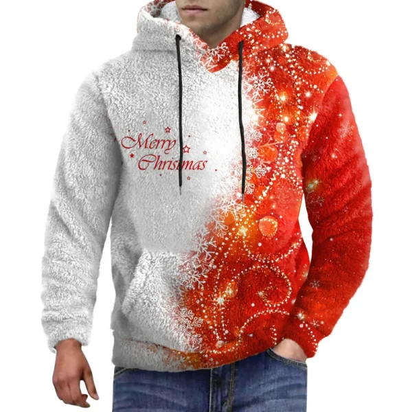 Hooded Sports Tracksuit Unisex Running Outfits Long Sleeve Pullover Hoodies - Image 29
