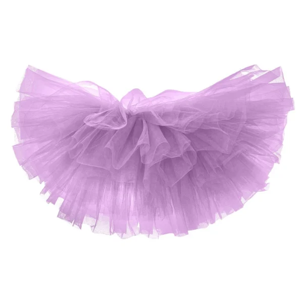 Women's Fashion Solid Color Half Skirt Party Ballet Puff Skirt Mesh Skirt - Image 49
