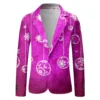 Unisex Winter Christmas Prints Suit Jackets Unisex Casual Fashion Button Jackets - Image 23