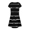 Women's Summer Casual Petal Slim Stripe Pleated Solid Color Dresses - Image 12