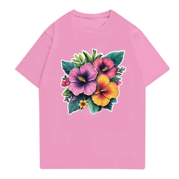 Men's Stand Collar Short Sleeve Shirt Loose Leisure Holiday Shirt Man - Image 2