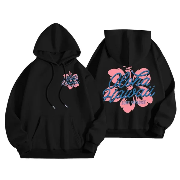 Women's Fashion Lightweight Long Sleeve with Pockets Pullover Hoodies - Image 14