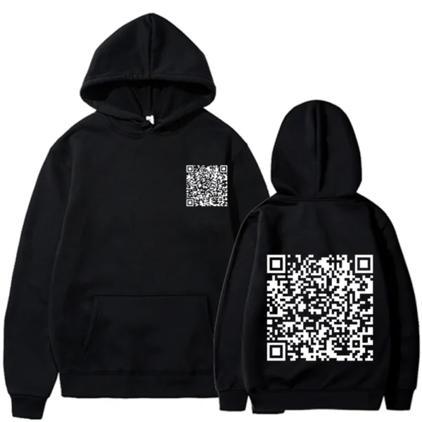 Unisex Fashion Casual Long Sleeved Round Neck Loose Plush Pullover With Rope - Image 5