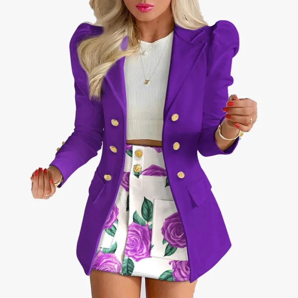 Suit Women's Printed Suit Suit - Image 28
