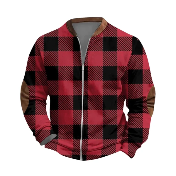 Men's Retro Casual Gradient Printed Sweatshirt - Image 2