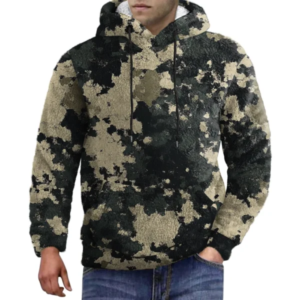 Hooded Sports Tracksuit Unisex Running Outfits Long Sleeve Pullover Hoodies - Image 22