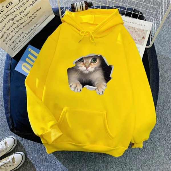 Womens Oversized Fleece Sweatshirts Long Sleeve Sweaters Pullover Fall Outfits - Image 46