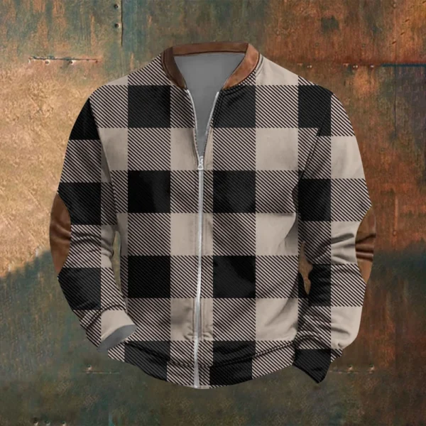 Men's Retro Casual Gradient Printed Sweatshirt - Image 22