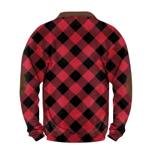 Men's Retro Casual Gradient Printed Sweatshirt - Image 11