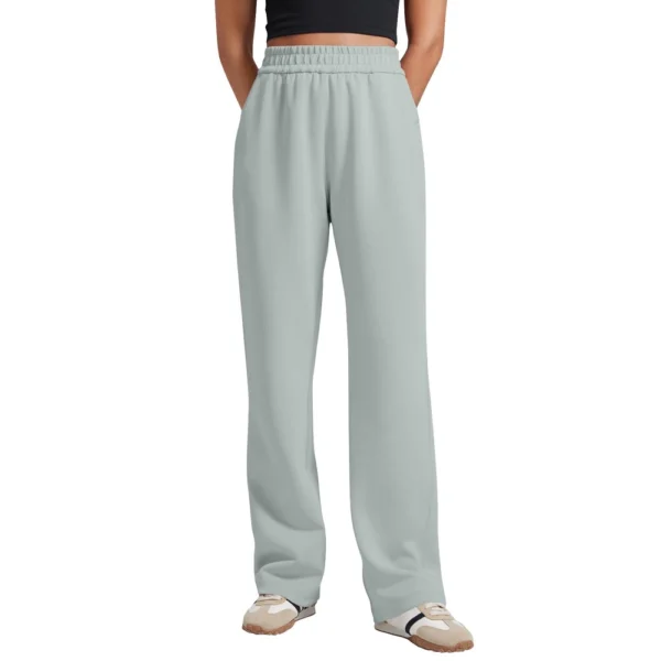 Women's Fashion Straight Casual Hundred Draped Sweat Casual Pants With Pockets - Image 11