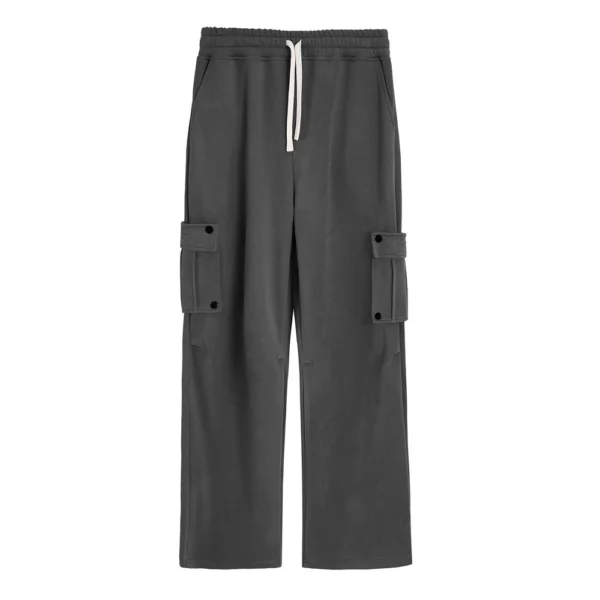 Men's Casual Sports Pants Loose Long Panel Fitness Running Training Sweatpants - Image 10