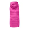 Women's Fashion Solid Color Hooded Single-Breasted Mid-Length Cotton Vest Slim - Image 12