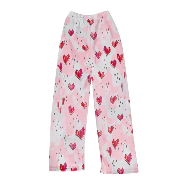 Women Winter Plaid Pants Full Length Long Trousers Sports Pants - Image 8