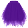 Women's Fashion Solid Color Half Skirt Party Ballet Puff Skirt Mesh Skirt - Image 52