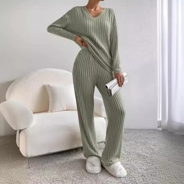 Fashion Casual Straight Pants Loose Suit - Image 3