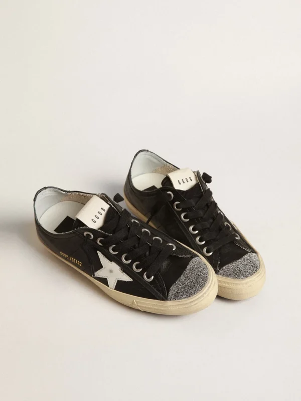 gg*db Women's shoes black sequined board shoes casual shoes - Image 2