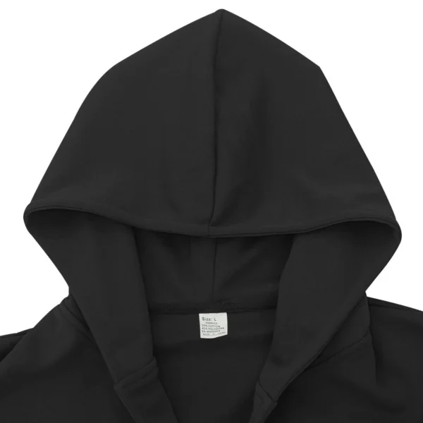 Men's trench coat long lapel hood casual trench coat - Image 21