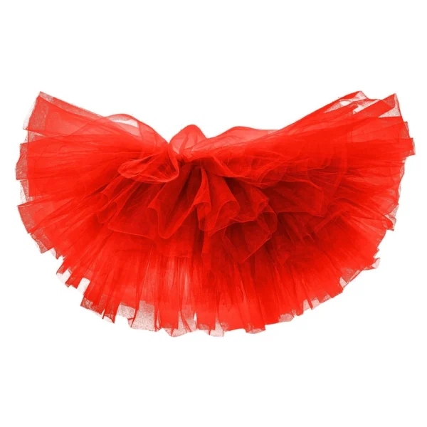 Women's Fashion Solid Color Half Skirt Party Ballet Puff Skirt Mesh Skirt - Image 71