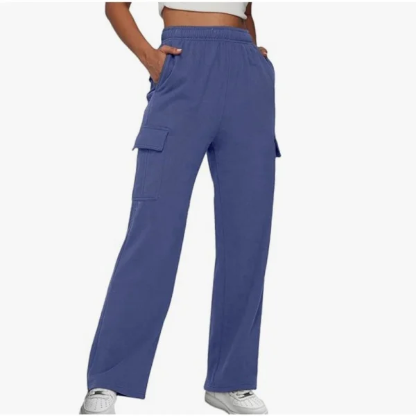 Women's Casual Pants Loose Straight Leg Pants - Image 15