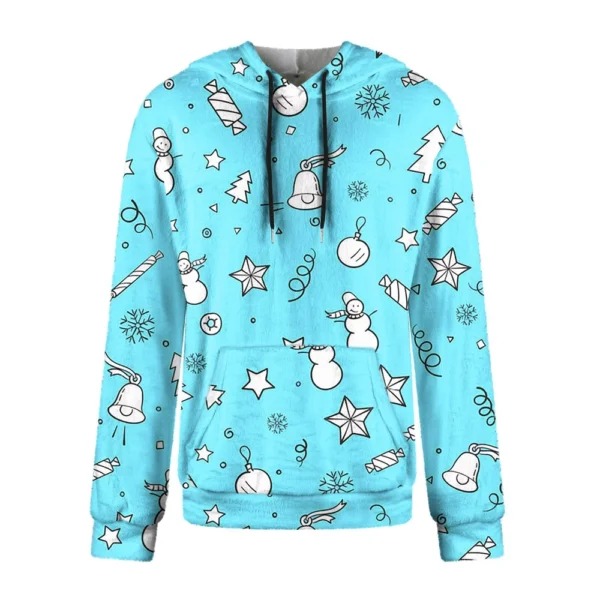 Men's Standing Collar Sweatshirt Is Outdoor Casual Sweaters Tops - Image 11