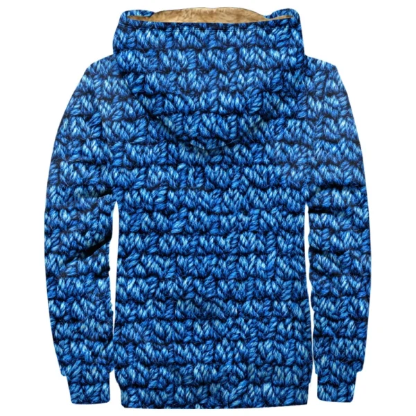 Men's Thickened Button Double Pocket Jacket With Pocket Insert Cotton Jacket - Image 12