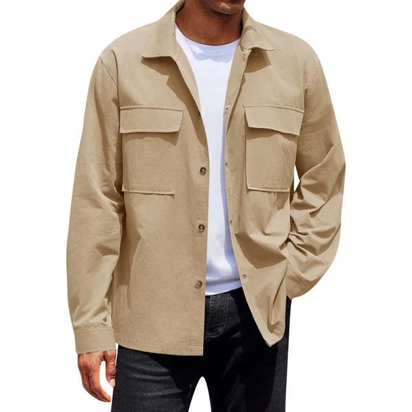 Men's Casual Camouflage Sports Sweatshirt Long Sleeve Zipper Hooded Jacket Coat - Image 23