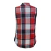 Women's Plaid Sleeveless Waistcoat Fashion Loose Women's Woolen Coat - Image 12