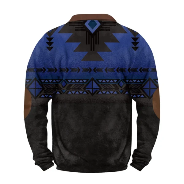 Men'S Retro Casual Sportswear With Open Zipper Sweatshirt Jacket - Image 10