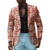 Unisex Winter Christmas Prints Suit Jackets Unisex Casual Fashion Button Jackets - Image 28