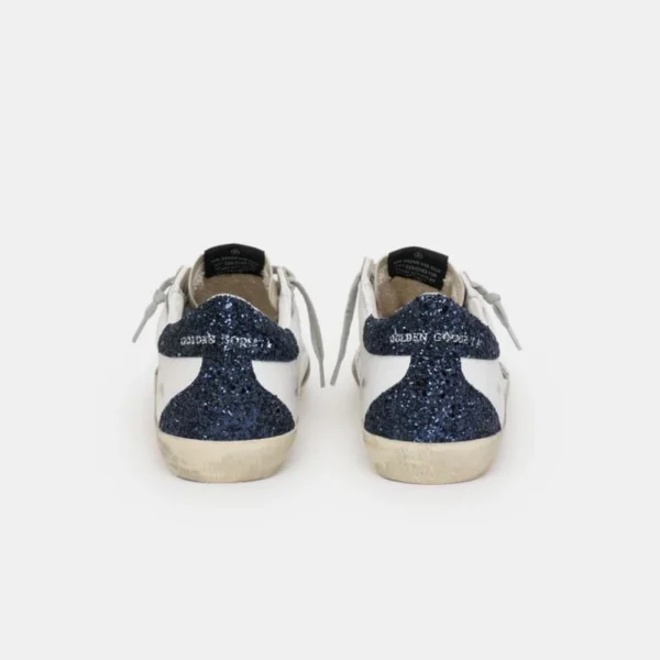 gg*db Women's shoes black blue tail silver star board shoes casual shoes - Image 3
