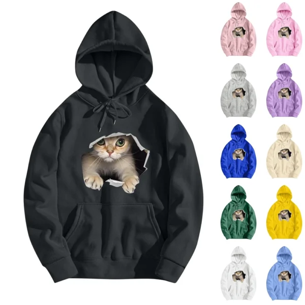 Womens Oversized Fleece Sweatshirts Long Sleeve Sweaters Pullover Fall Outfits