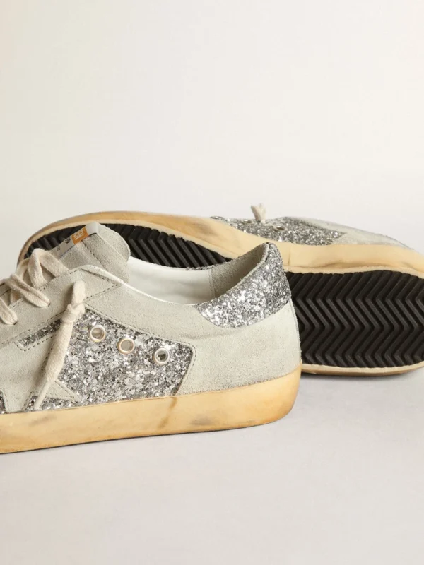gg*db Women's shoes silver sequined board shoes casual shoes - Image 4