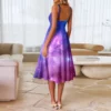 Women's Fashion  Printed Sexy Strapless Gothic Cocktail Dress Punk, Vintage - Image 12