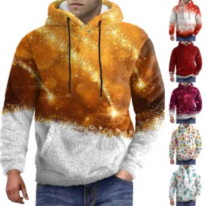 Men's Standing Collar Sweatshirt Is Outdoor Casual Sweaters Tops