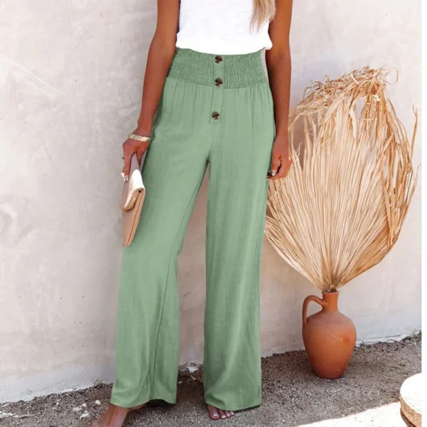 Women's clothing high waist loose long legs women - Image 8