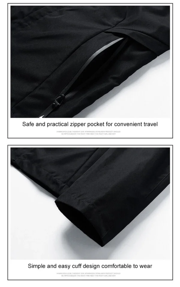 Warm and fleece thick hooded jacket for men - Image 14
