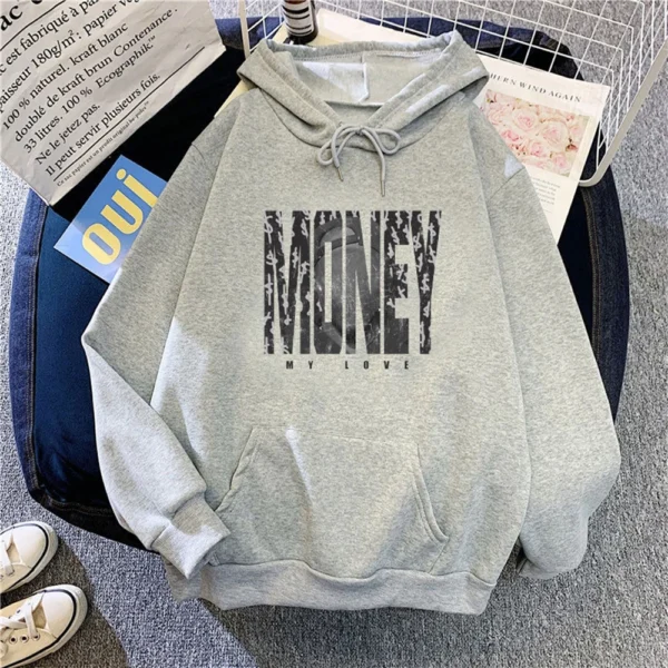 Womens Oversized Fleece Sweatshirts Long Sleeve Sweaters Pullover Fall Outfits - Image 25