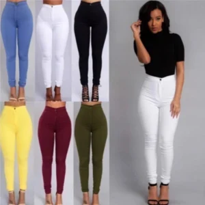 New Fashion elastic jeans women leggings ladies pants
