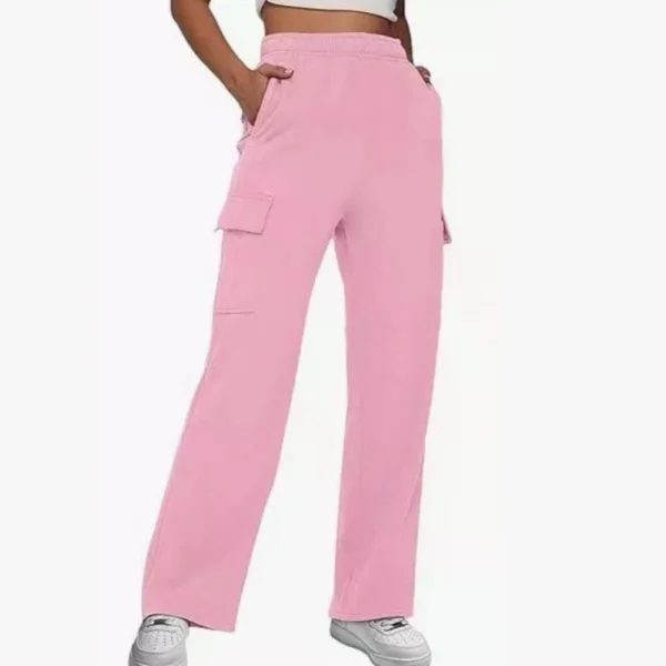 Women's Casual Pants Loose Straight Leg Pants - Image 3