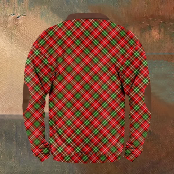 Men'S Retro Casual Sportswear With Open Zipper Sweatshirt Jacket - Image 8
